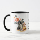 Boo Crew Leuke Honden Kinder Halloween Mok (Links)