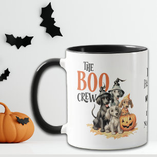 Boo Crew Leuke Honden Kinder Halloween Mok