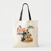 Boo Crew Leuke Honden Kinder Halloween Tote Bag (Voorkant)