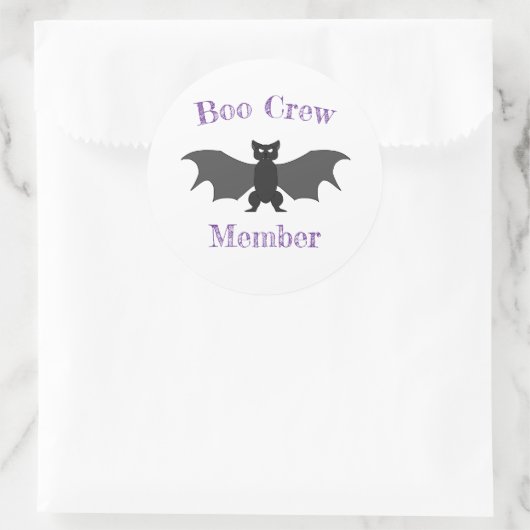 Boo Crew Lid Bat Sticker Set (Tas)