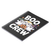 Boo Crew Lief Schattig Halloween Notitieboek (Linkerzijde)