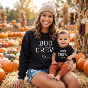 Boo Crew Mama Familie Halloween Trui