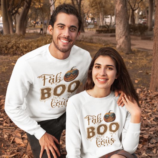 Boo Crew Matching Halloween Familie Hoodie Pullove Trui