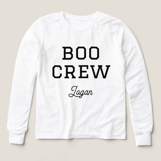 Boo Crew Monogrammed Halloween (Voorkant)