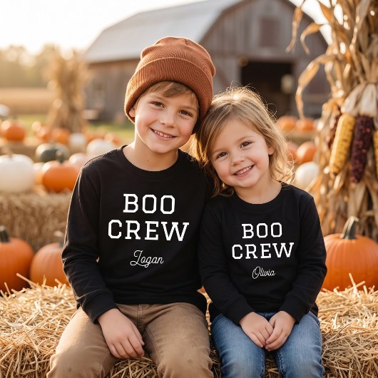 Boo Crew Monogrammed Halloween