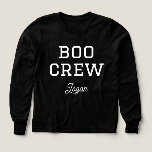Boo Crew Monogrammed Halloween (Voorkant)