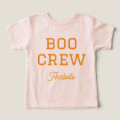 Boo Crew Monogrammed Halloween (Design voorkant)