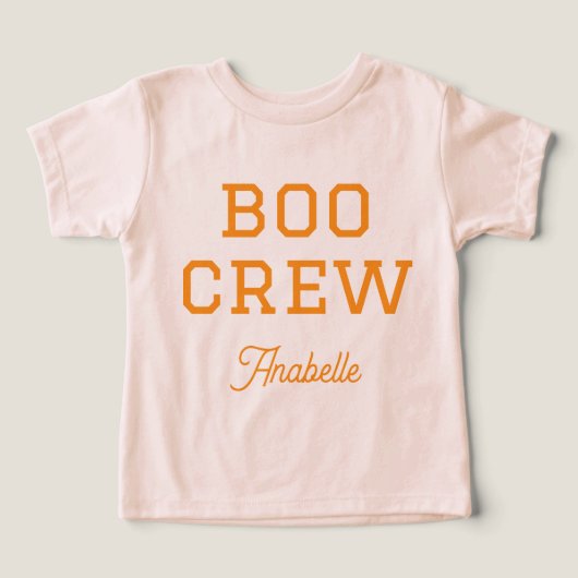 Boo Crew Monogrammed Halloween (Design voorkant)