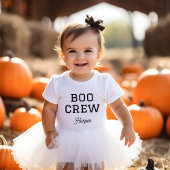 Boo Crew Monogrammed Halloween Romper