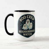 Boo Crew—Neighborhood Watch | Halloween Gifts Mok (Links)