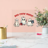 BOO CREW NURSE Essential T-shirt Acryl Bord (Huwelijk)
