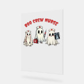 BOO CREW NURSE Essential T-shirt Acryl Bord (Hoek)