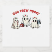BOO CREW NURSE Essential T-shirt Sparkling Wijnetiket (Enkel label)