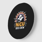 Boo Crew Nurse Halloween voor Verpleegkundigen Gho Grote Klok (Hoek)