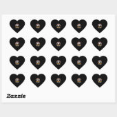 Boo Crew Nurse Halloween voor Verpleegkundigen Gho Hart Sticker (Vel)
