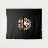 Boo Crew Nurse Halloween voor Verpleegkundigen Gho Wandkleed (Voorkant (horizontaal))