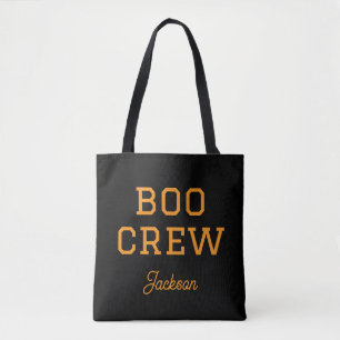 Boo Crew Persoonlijke Halloween Tote Bag