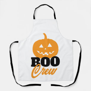 BOO crew pompoen Halloween Schort