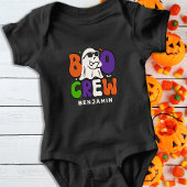 BOO Crew Retro Custom Family Matching Halloween Romper