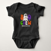 BOO Crew Retro Custom Family Matching Halloween Romper (Voorkant)