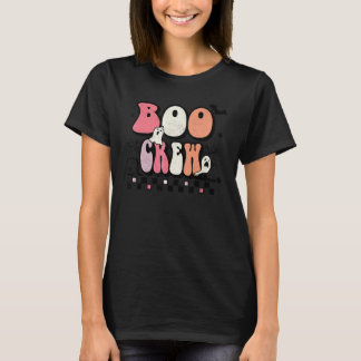 Boo Crew Retro Halloween Overeenkomstige Gezinsgro T-shirt