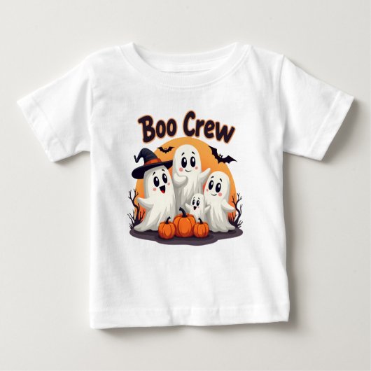 Boo Crew Schattige Halloween Ghost Family (Voorkant)