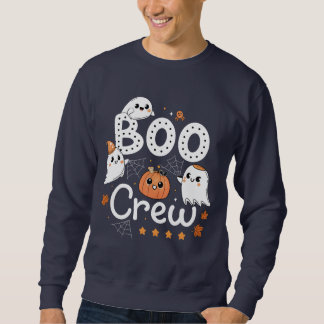 Boo Crew Schattige Halloween Ghosts en Pumpkin Trui