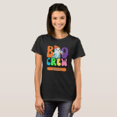 Boo Crew Schattigee Ghost Matching T-shirt (Voorkant volledig)