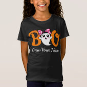 Boo Crew Sinaasappel Halloween Family Matching T-shirt (Voorkant)