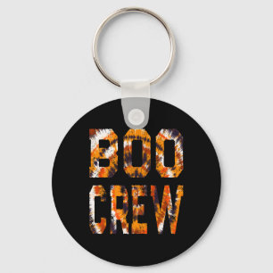 Boo Crew Sinaasappel Tie Dye - Bijpassende Hallowe Sleutelhanger