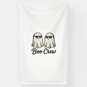 Boo Crew Spoken Vintage Halloween T-shirt ontwerp_ Spandoek
