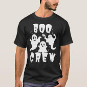 Boo Crew spook Halloween Familie Matching T-shirt (Voorkant)