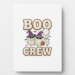 Boo Crew Spook Halloween Vintage Vector Design_1 Fotoplaat