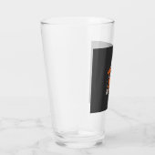 Boo Crew Spook Pompoen Witte Kat Heksenhoed Glas (Rechts)