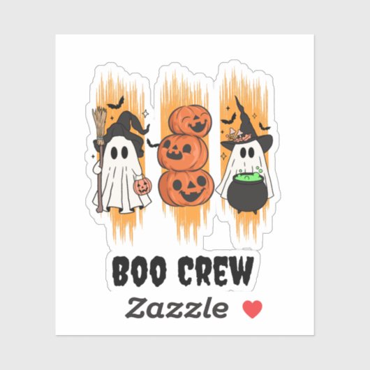 Boo Crew Spooky Sticker (Vel)