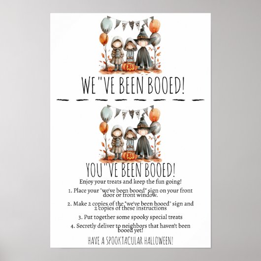 Boo Crew Surprise - Een Halloween-spel Poster (Voorkant)