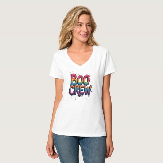 BOO CREW T-SHIRT (Voorkant volledig)