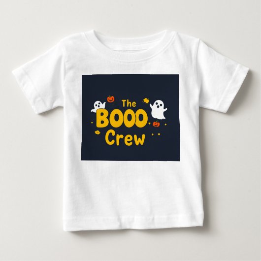 Boo Crew T-shirt 2. Kinder Halloween kleding 3. sp (Voorkant)