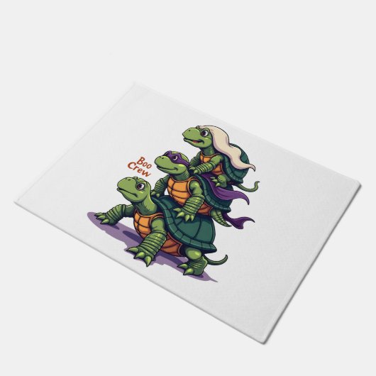 Boo Crew Turtle Deurmat (Schuin)