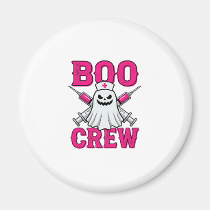 Boo Crew Verpleegster Geest Halloween Magneet