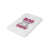 Boo Crew Verpleegster Spook Halloween Vector Ontwe Badmat (Gekanteld)