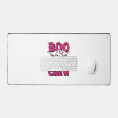 Boo Crew Verpleegster Spook Halloween Vector Ontwe Bureaumat (Keyboard & Muis)