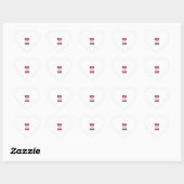 Boo Crew Verpleegster Spook Halloween Vector Ontwe Hart Sticker (Vel)
