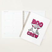 Boo Crew Verpleegster Spook Halloween Vector Ontwe Planner (Display)