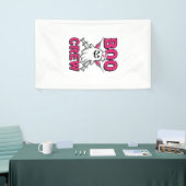 Boo Crew Verpleegster Spook Halloween Vector Ontwe Spandoek (Beurs)