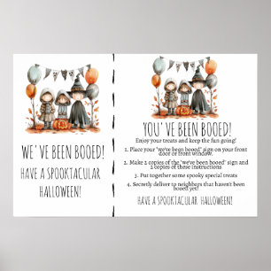 Boo Crew Verrassing – Een Halloween Spel Poster