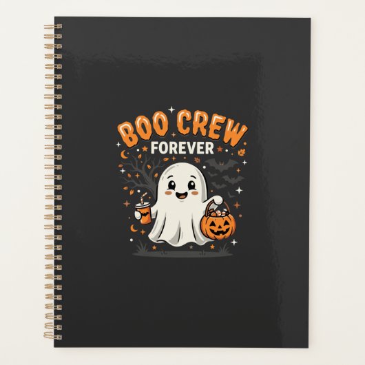 Boo Crew Voor altijd Halloween Geest Ontwerp_1 Planner (Voorkant)