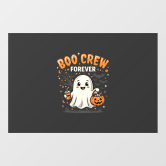 Boo Crew Voor altijd Halloween Geest Ontwerp_1 Raamsticker