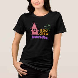 Boo Crew: Word lid van de Spooky Squad!" Tri-Blend Shirt