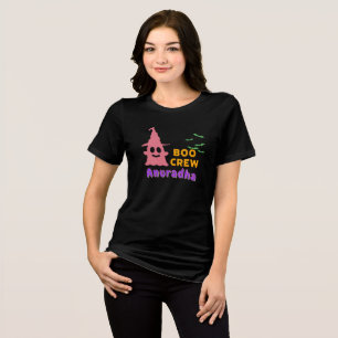 Boo Crew: Word lid van de Spooky Squad!" Tri-Blend Shirt